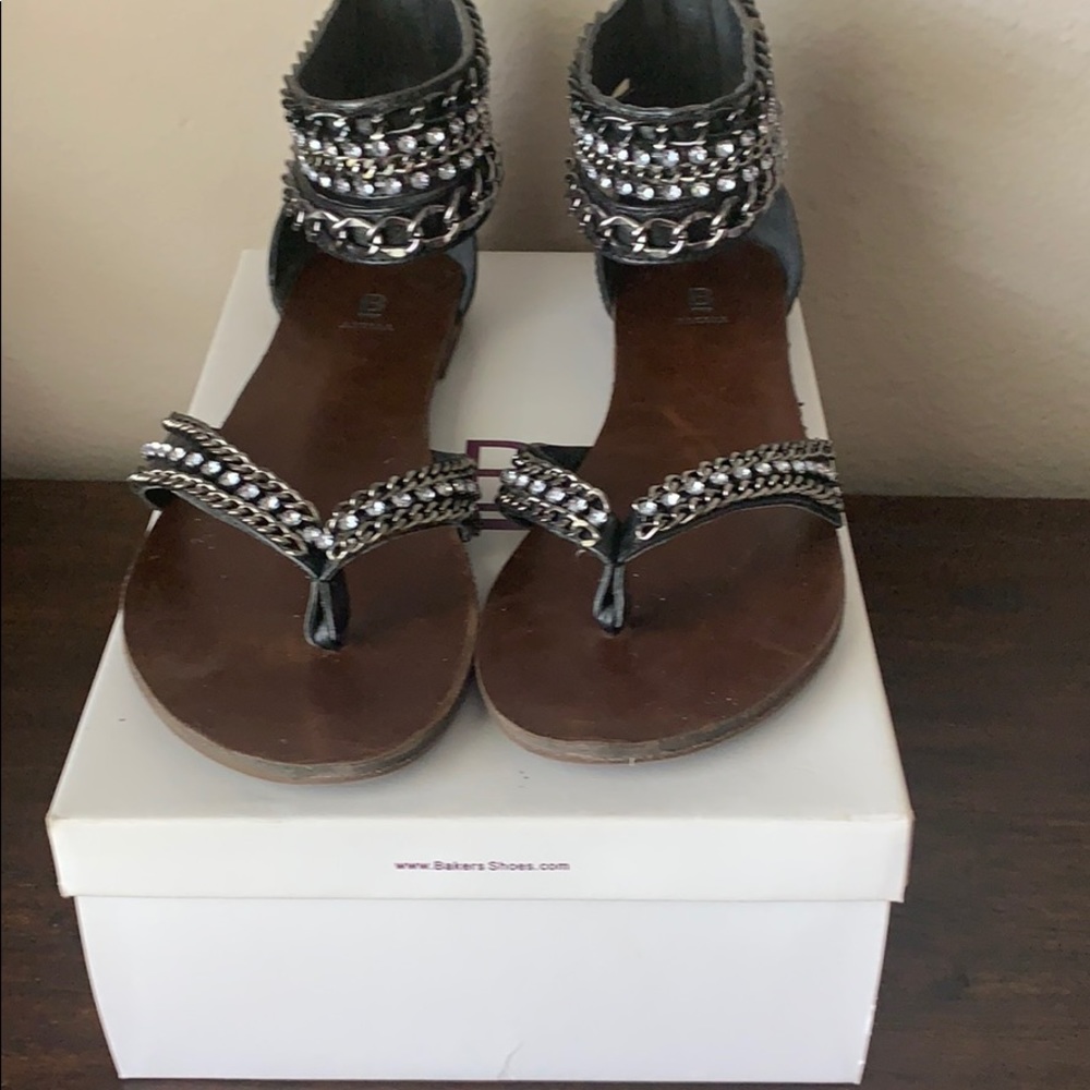 Bakers rhinestone sandals size 10